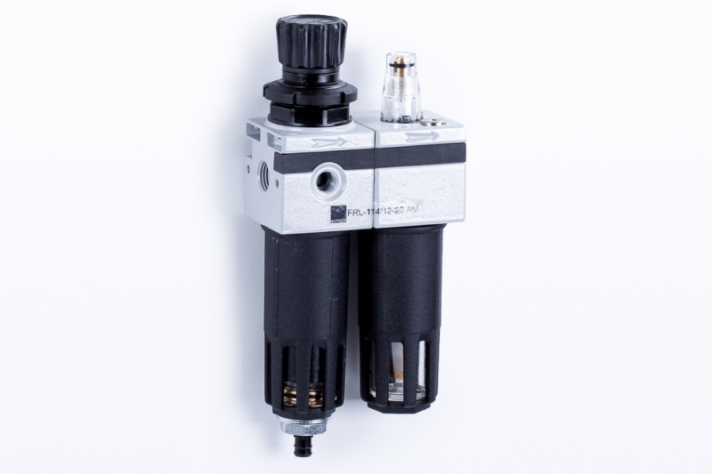 Filter regulator lubricator units (FRL, 2 piece unit)