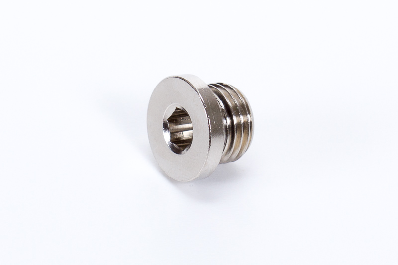 Plugs, allen screw, with O-ring
