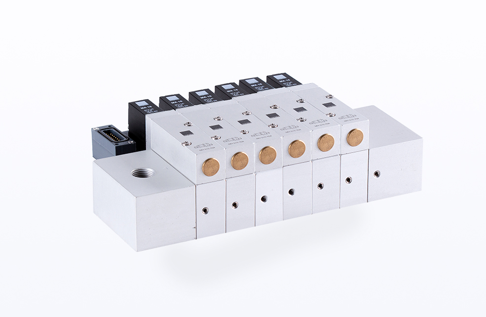 Working ports in the manifold