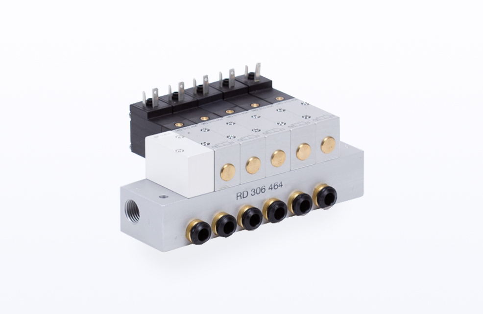 Working ports in the manifold