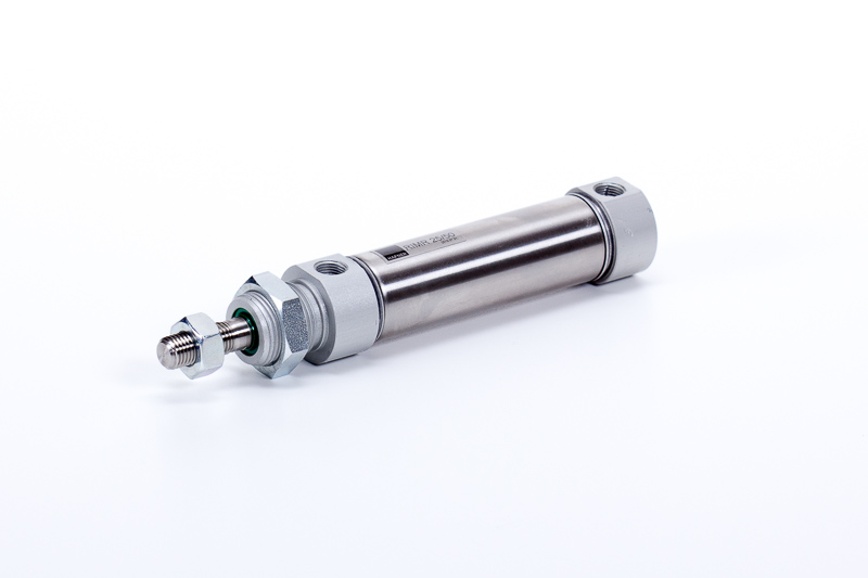 Short end cap with lateral supply port