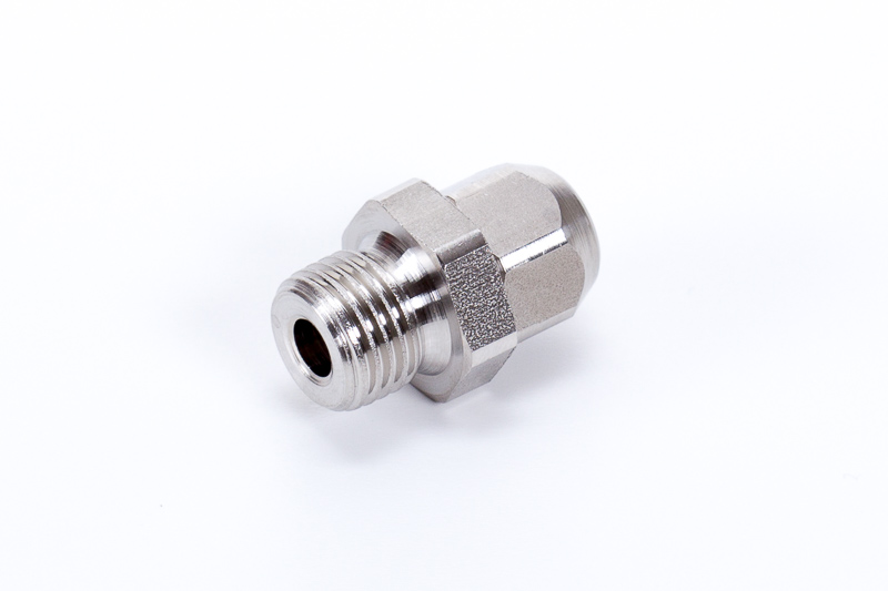 Straight push-on fittings