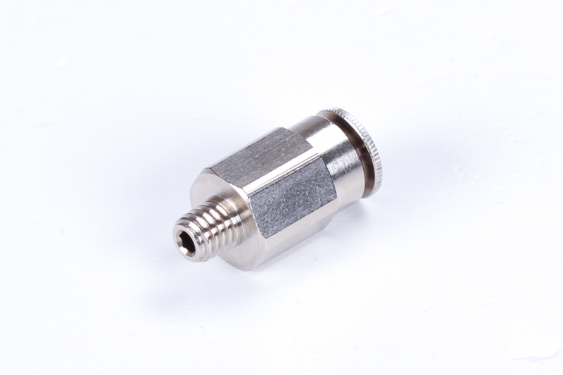 Straight push-in fittings