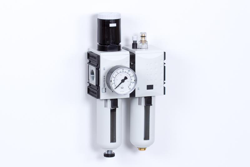 Filter regulator lubricator units (FRL, 2 piece unit)