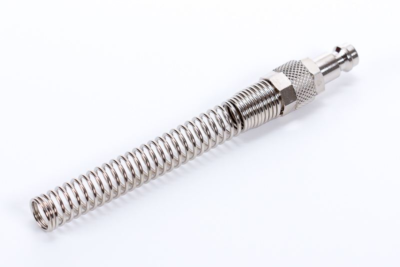 Plugs, push-on, for spiral tube, Mignon profile