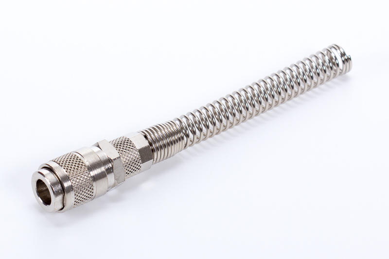 Sockets, push-on, for spiral tube, Mignon profile
