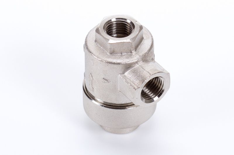 Zinc plated brass