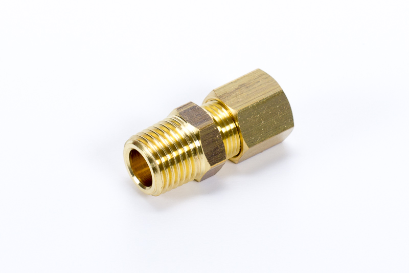 Straight compression fittings, conical